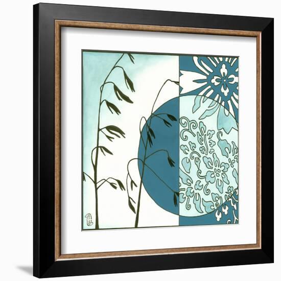 Kimono Garden III-Megan Meagher-Framed Art Print