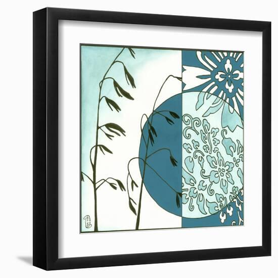 Kimono Garden III-Megan Meagher-Framed Art Print