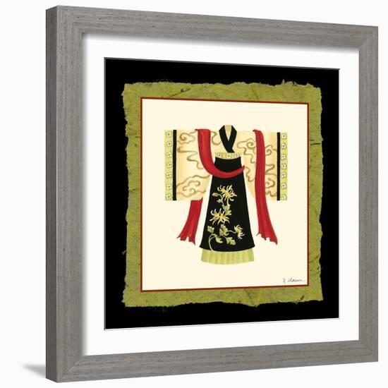 Kimono I-Nancy Slocum-Framed Art Print