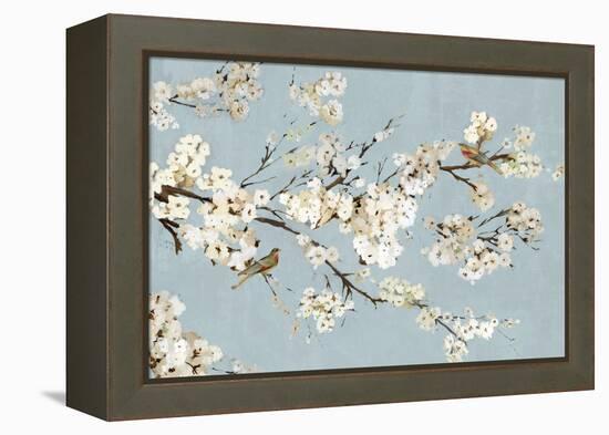 Kimono with Birds I-Asia Jensen-Framed Stretched Canvas