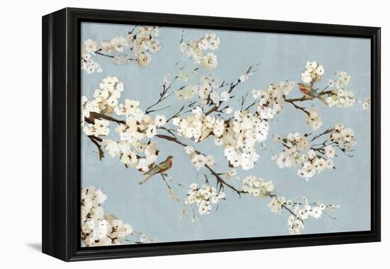 Kimono with Birds I-Asia Jensen-Framed Stretched Canvas