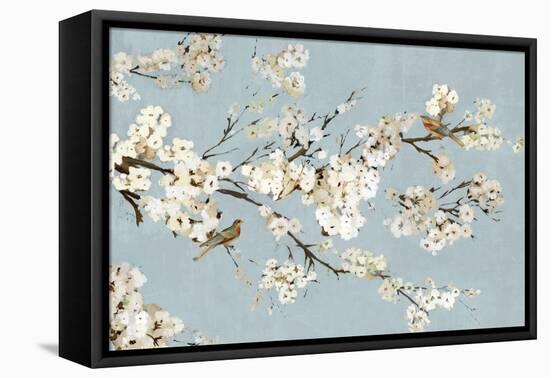 Kimono with Birds I-Asia Jensen-Framed Stretched Canvas