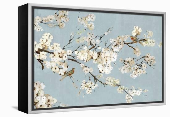 Kimono with Birds I-Asia Jensen-Framed Stretched Canvas