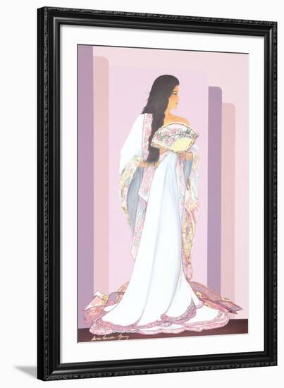 Kimono-Diana Hansen-Young-Framed Serigraph