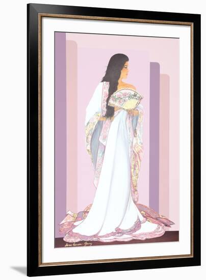 Kimono-Diana Hansen-Young-Framed Serigraph