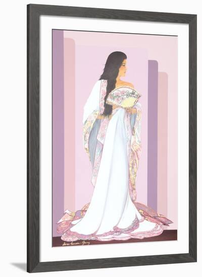 Kimono-Diana Hansen-Young-Framed Serigraph