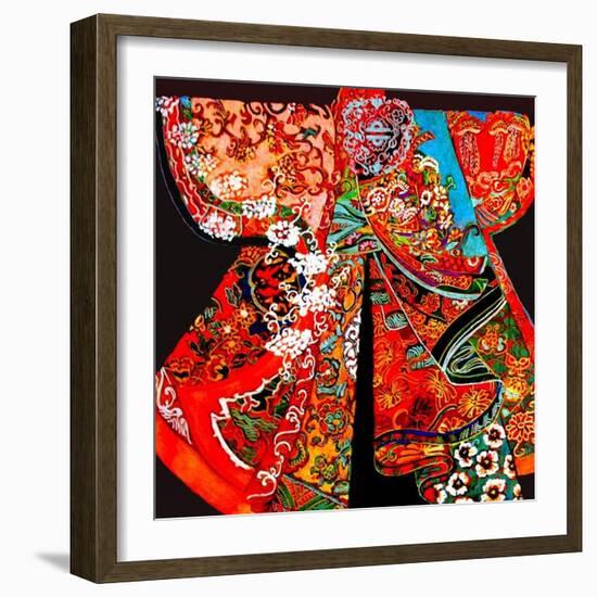 Kimono-Linda Arthurs-Framed Giclee Print