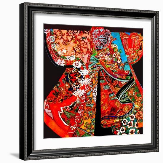 Kimono-Linda Arthurs-Framed Giclee Print