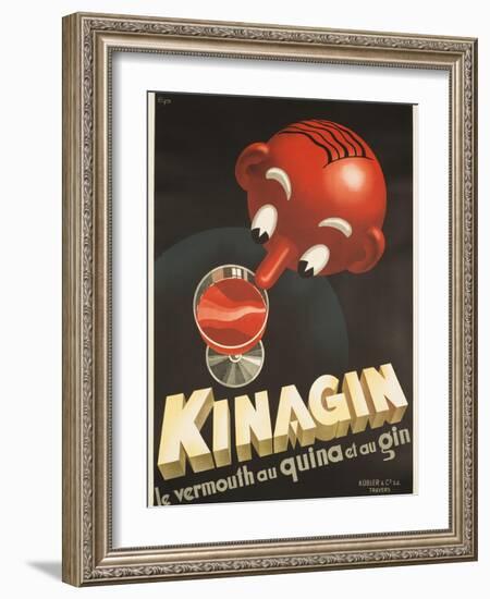 Kinagin Poster-E. Patke-Framed Giclee Print