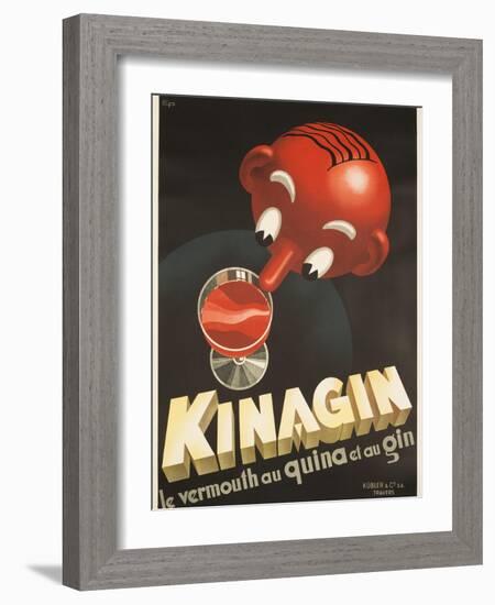 Kinagin Poster-E. Patke-Framed Giclee Print