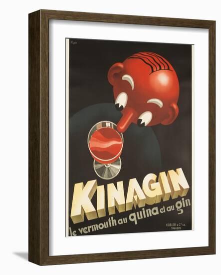 Kinagin Poster-E. Patke-Framed Giclee Print