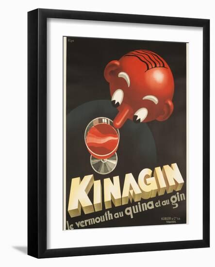 Kinagin Poster-E. Patke-Framed Giclee Print