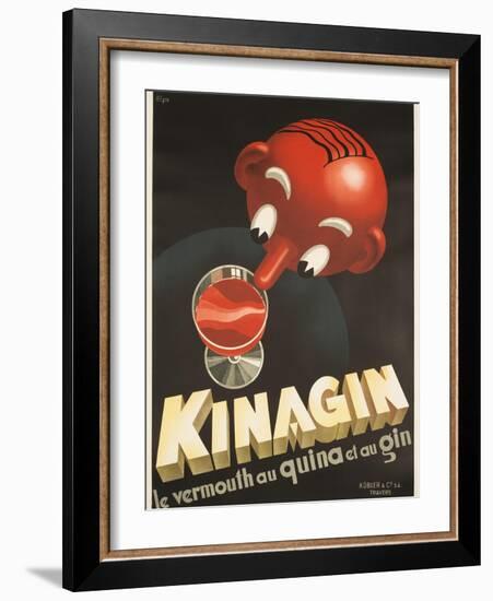 Kinagin Poster-E. Patke-Framed Giclee Print