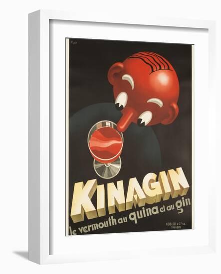 Kinagin Poster-E. Patke-Framed Giclee Print