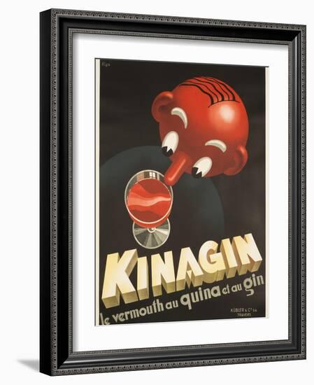 Kinagin Poster-E. Patke-Framed Giclee Print