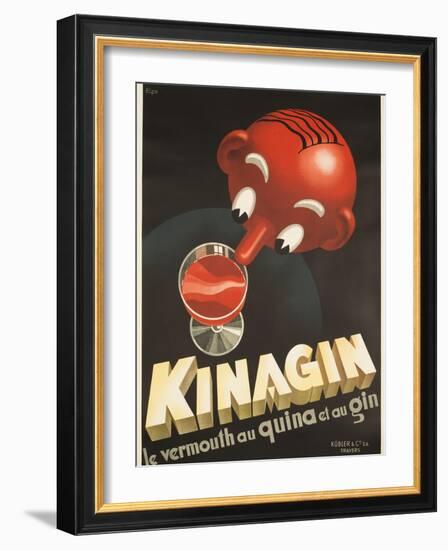 Kinagin Poster-E. Patke-Framed Giclee Print