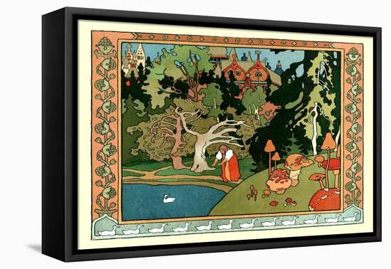 Kind Female Duck-Ivan Bilibin-Framed Stretched Canvas