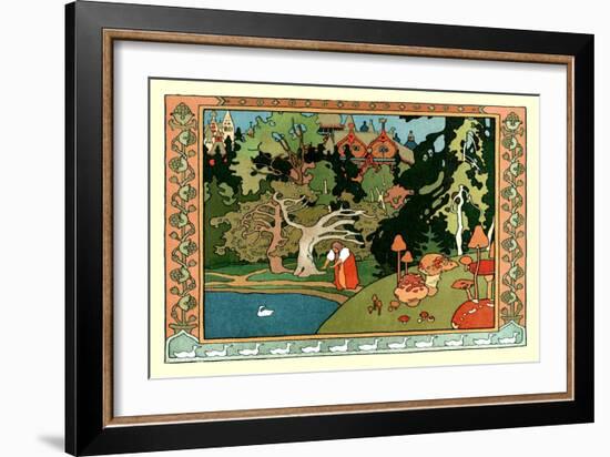 Kind Female Duck-Ivan Bilibin-Framed Art Print