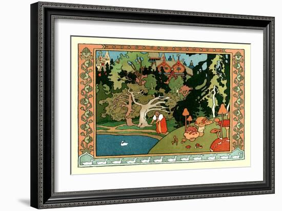 Kind Female Duck-Ivan Bilibin-Framed Art Print