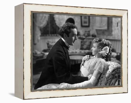 Kind Hearts And Coronets, Dennis Price, Joan Greenwood, 1949-null-Framed Stretched Canvas