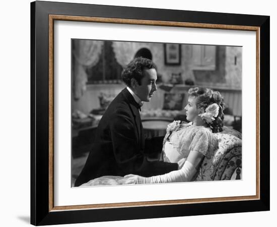 Kind Hearts And Coronets, Dennis Price, Joan Greenwood, 1949-null-Framed Photo