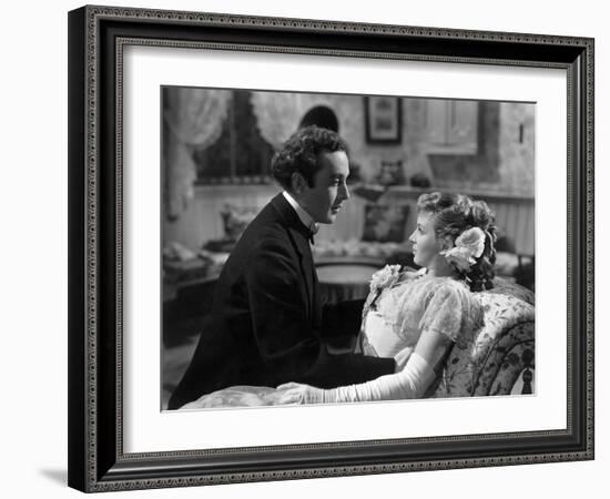 Kind Hearts And Coronets, Dennis Price, Joan Greenwood, 1949-null-Framed Photo