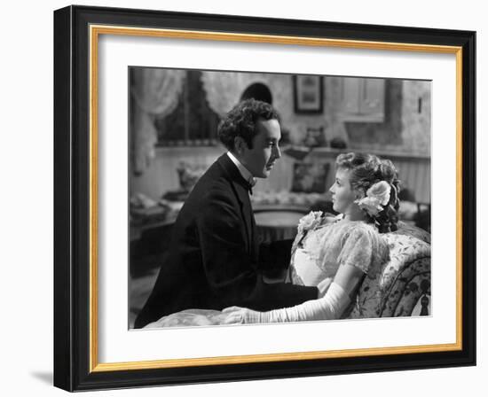 Kind Hearts And Coronets, Dennis Price, Joan Greenwood, 1949-null-Framed Photo