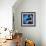 Kind of Blue-null-Framed Art Print displayed on a wall