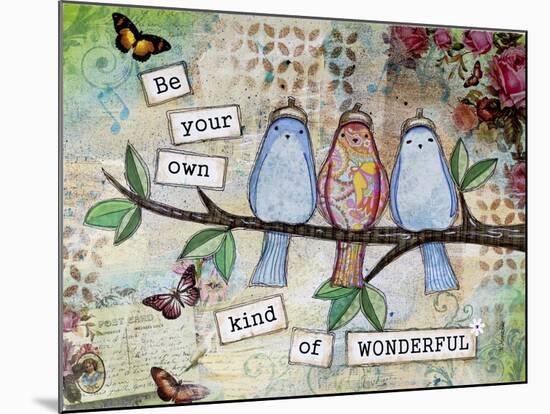 Kind of Wonderful-Let Your Art Soar-Mounted Giclee Print