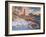 Kind On A Winter City, Oil On A Canvas-balaikin2009-Framed Art Print