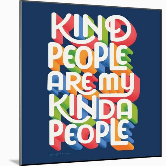 Kind People I Bright Sq-Gia Graham-Mounted Art Print