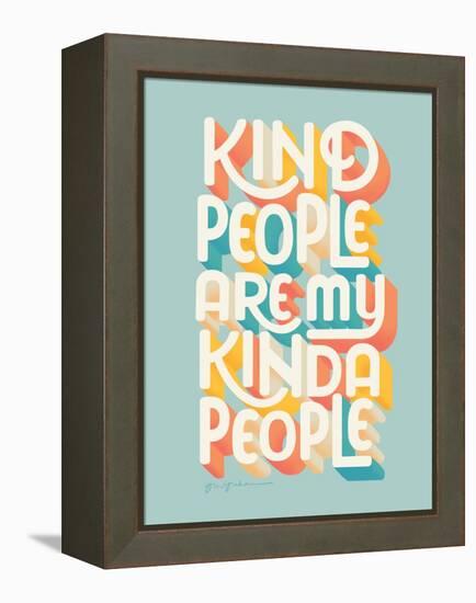 Kind People I-Gia Graham-Framed Stretched Canvas