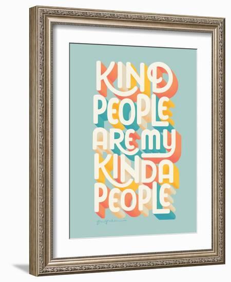 Kind People I-Gia Graham-Framed Art Print