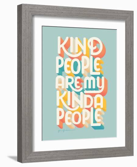 Kind People I-Gia Graham-Framed Art Print