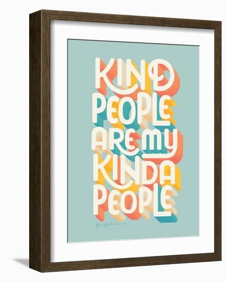 Kind People I-Gia Graham-Framed Art Print