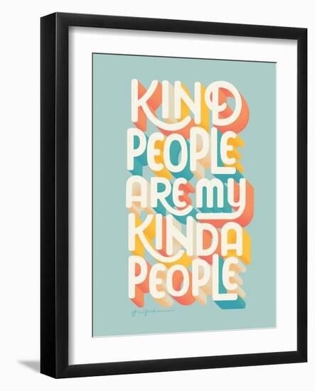 Kind People I-Gia Graham-Framed Art Print