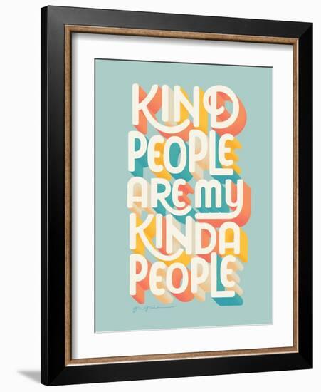 Kind People I-Gia Graham-Framed Art Print