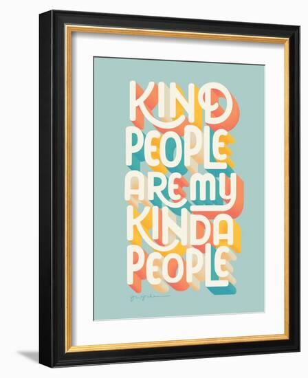 Kind People I-Gia Graham-Framed Art Print