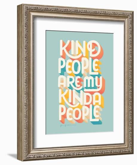 Kind People I-Gia Graham-Framed Premium Giclee Print