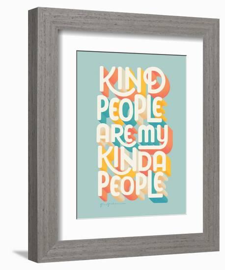 Kind People I-Gia Graham-Framed Premium Giclee Print