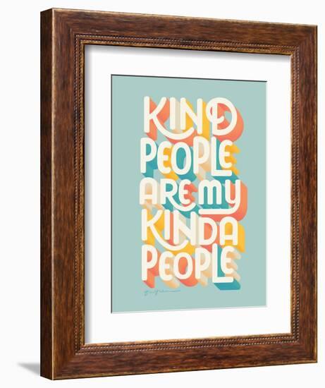 Kind People I-Gia Graham-Framed Premium Giclee Print