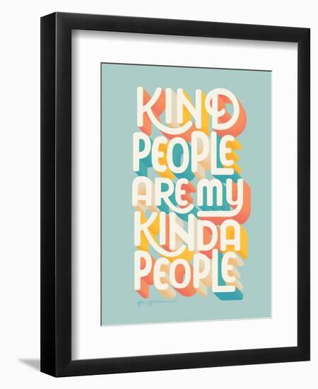 Kind People I-Gia Graham-Framed Premium Giclee Print