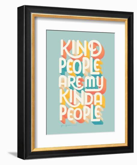 Kind People I-Gia Graham-Framed Premium Giclee Print