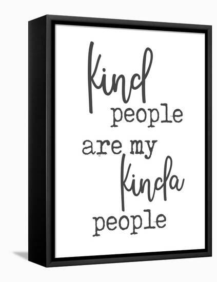 Kind People-Anna Quach-Framed Stretched Canvas
