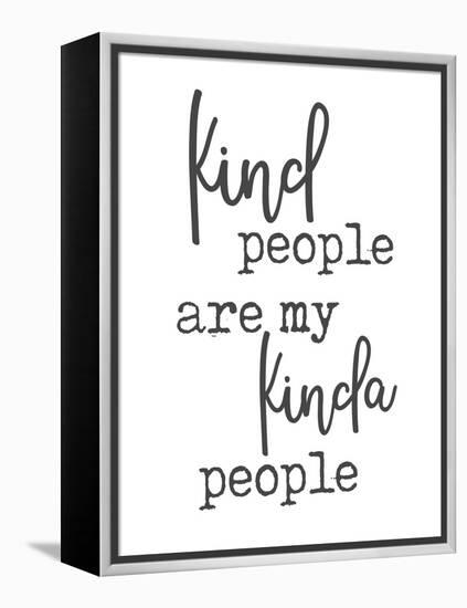 Kind People-Anna Quach-Framed Stretched Canvas