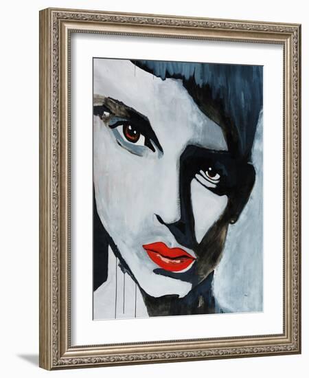 Kinda Blue-Clayton Rabo-Framed Giclee Print