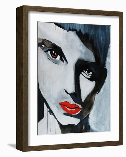 Kinda Blue-Clayton Rabo-Framed Giclee Print