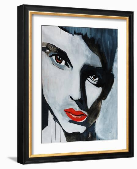 Kinda Blue-Clayton Rabo-Framed Giclee Print