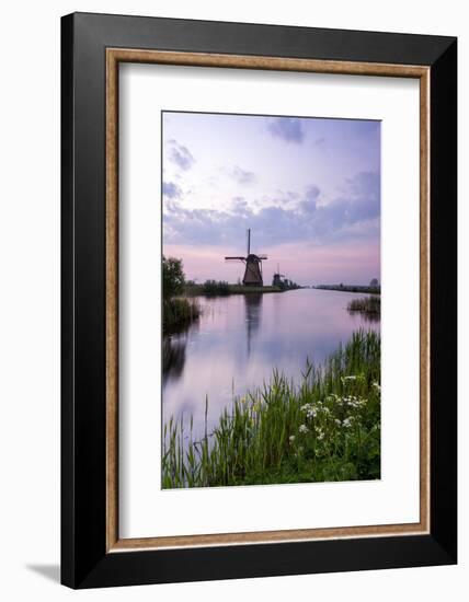 Kinderdijk,Molenwaard - Holland-ClickAlps-Framed Photographic Print