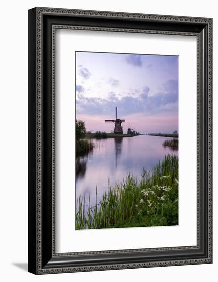 Kinderdijk,Molenwaard - Holland-ClickAlps-Framed Photographic Print